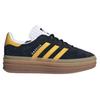 adidas Gazelle Bold Black Bold Gold Женские кроссовки Core-Black Cloud-White IE0422