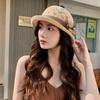 Летняя шляпа-ведро для мам, модная и элегантная шляпа для путешествий, кудрявая шляпа для среднего и пожилого возраста, солнцезащитная шляпа от солнца