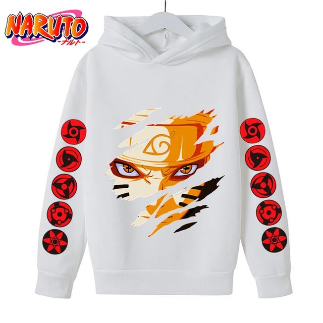 2025 MINISO Naruto Hoodie Kids Детская одежда для мальчиков Детская одежда для малышей Осенние теплые толстовки Пальто Одежда с героями мультфильмов Толстовка с капюшоном