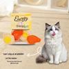Natural Catnip Loofah Toy & Teething Meal Pack for Energetic Cats