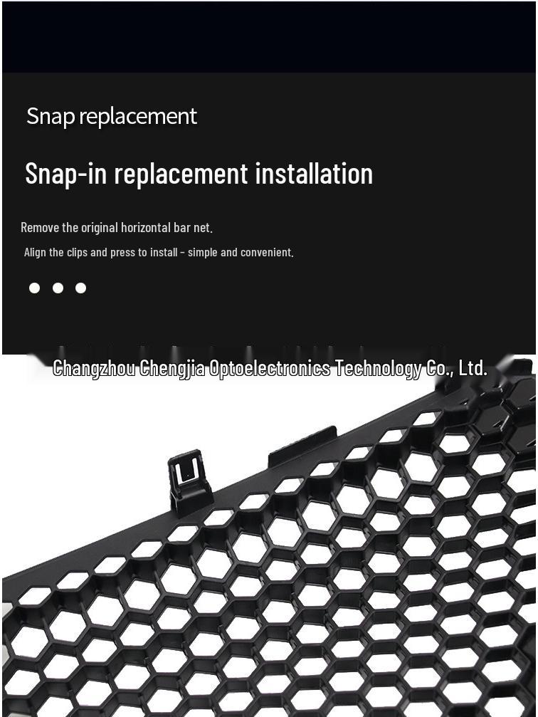 Передняя решетка цвета «Жемчужный черный» для Subaru WRX Sport 2022 года (Нет логотипа)