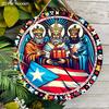 Three Wise Men Wooden Wall Hanging - Perfect for Home, Office, Garden & Porch Decor Ideal Gift for Door, Wall, Home, Room, Farmhouse, Street, Shop