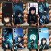 Чехол для телефона Muichiro Tokito из аниме для iPhone 15,14,13,12,11,Plus,Pro Max,XS,X,XR,SE,Mini,8,7 Мягкий силиконовый черный чехол