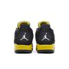 Air Jordan 4 Retro для школьников 'Thunder' 2023 (унисекс) Детские баскетбольные кроссовки Черный / Тур-желтый 408452 017