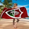 Flumi-nense Mandala Pattern Printed Microfiber Beach Towel, Soft And Absorbent, Quick-Dry, Ideal for Summer Travel, Beach Essential, Swimming Pool