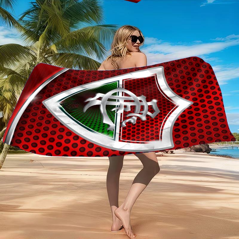 Flumi-nense Mandala Pattern Printed Microfiber Beach Towel, Soft And Absorbent, Quick-Dry, Ideal for Summer Travel, Beach Essential, Swimming Pool