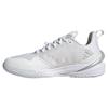 Теннисные туфли Adizero Cybersonic Tennis LPE50 Footwear One cm [Adidas] женские белые/серебристые металлик/серые (ИГ9516) +24,5