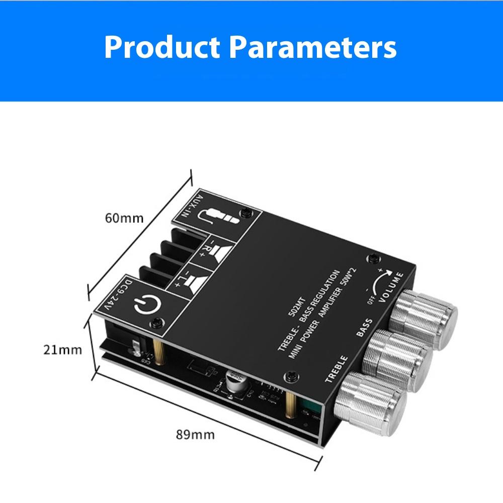 2.0 стерео Bluetooth аудио цифровой HIFI усилитель плата модуль усилитель сабвуфера