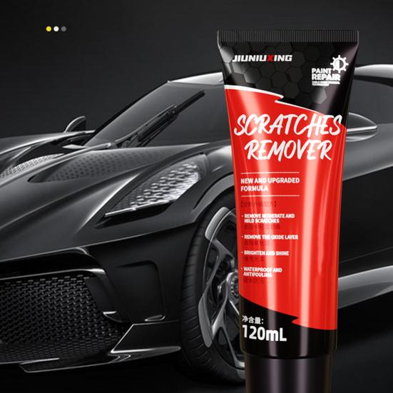 Воск для удаления царапин на автомобиле Паста для ремонта царапин на автомобиле Полировальный воск с губкой-аппликатором