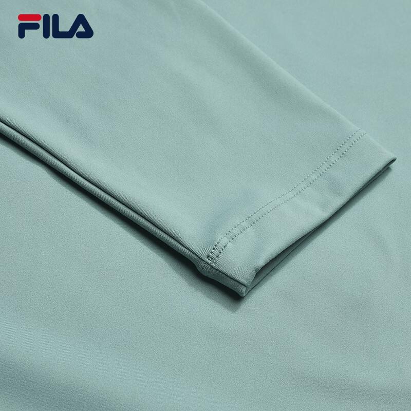 FILA Men's Long Sleeve Knitted Polo Shirt