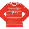 Bayern Munich Fashion Comfortable Soft Long Sleeve Football Shirt Men Tops Red H64093