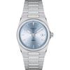 Мужские часы Tissot PRX со светло-голубым циферблатом и браслетом, модель T1372101135100 [Официальный импорт]
