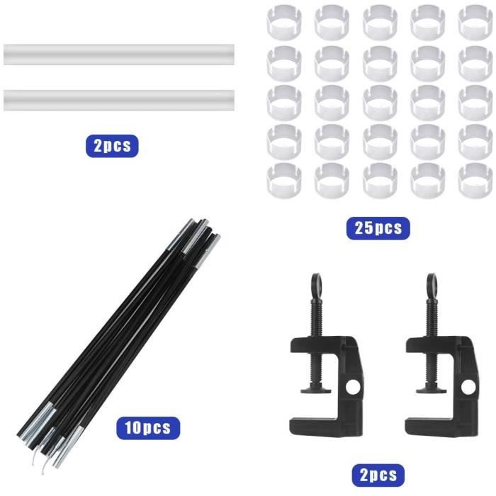 Набор для настольной арки из воздушных шаров, Основа для воздушных шаров Набор для арки из воздушных шаров для черного воздушного шара Набор подставок для настольных воздушных шаров для