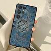 Flower Of Life In Lotus Pastel Golds Case For Samsung Galaxy S25 S24 S23 S22 S21 S20 Ultra S9 S10 Plus S21 FE S25 FE Back Cover