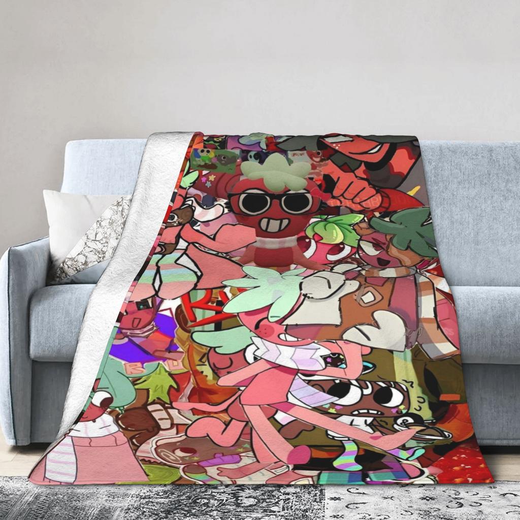 Мир денди Vee Shelly Goob Gigi Вязаные одеяла Флис Мультфильм Супермягкие пледы для кровати Дивана Покрывало