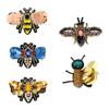 Beaded Rhinestone Apparel Sewing & Fabric Sew On Patch Bee Badge Sequin Patches Crystal Applique
