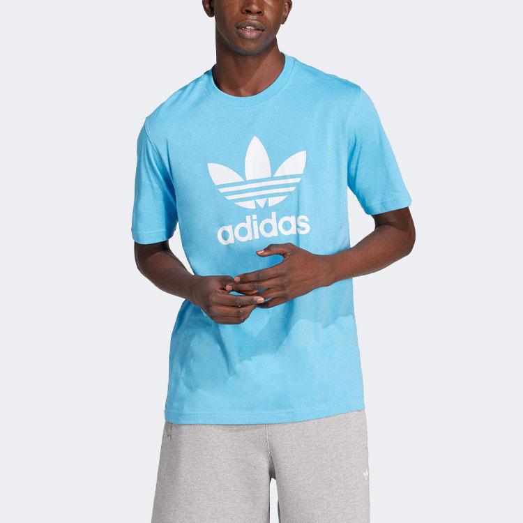 adidas Оригинальная футболка ADICOLOR Мужская Синяя IR7980