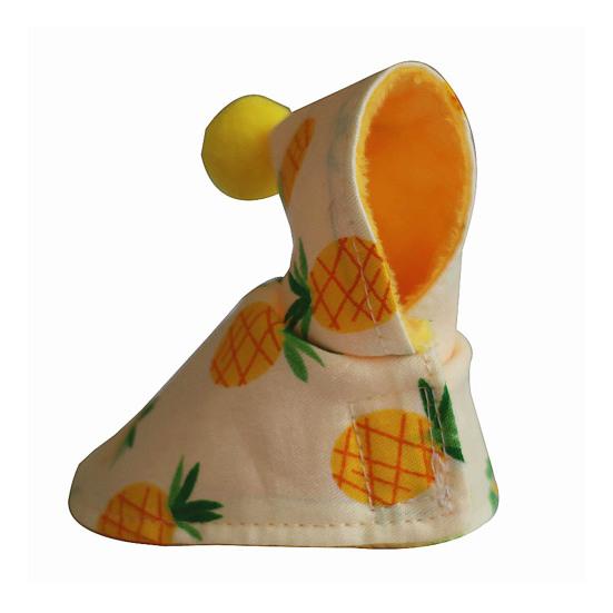 Одежда для попугаев с застежкой-липучкой Зимние шали для птиц Согреют вашего питомца Мультяшный принт Защита для домашних животных на открытом воздухе Пончо для прогулок