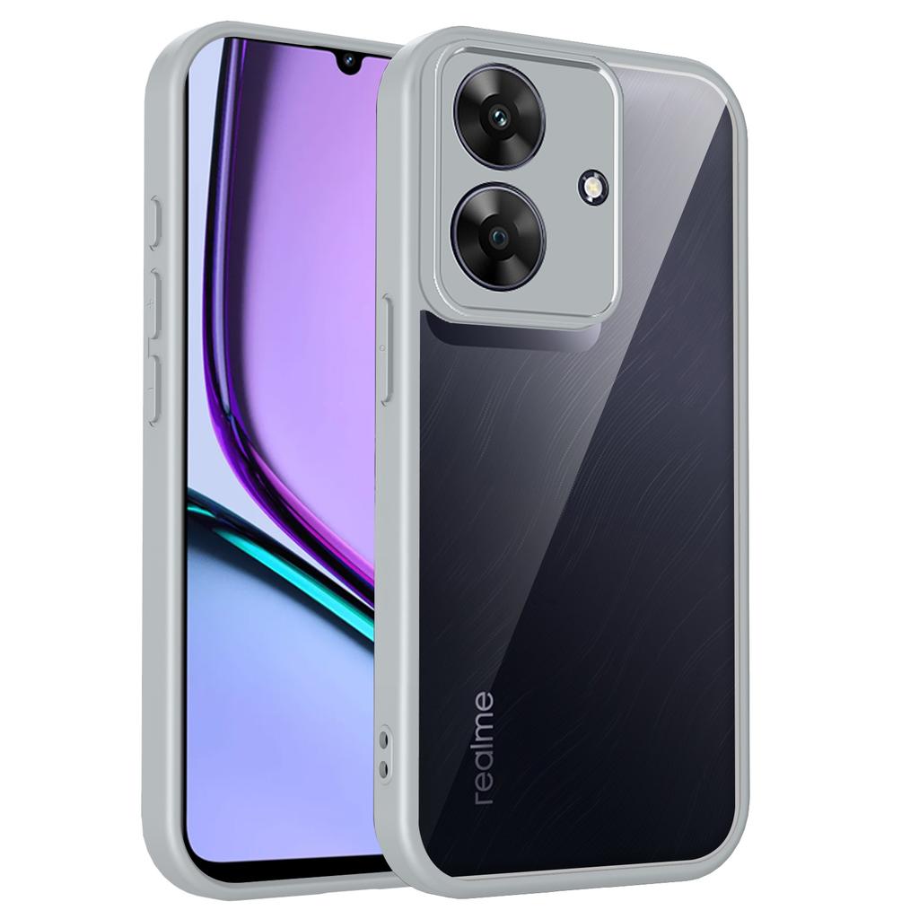 Для Realme Note 60 Чехол Realme note 60X Чехол для телефона Realme Note60 Чехол Воздушная подушка Силиконовый бампер Прозрачная матовая задняя крышка Жесткая
