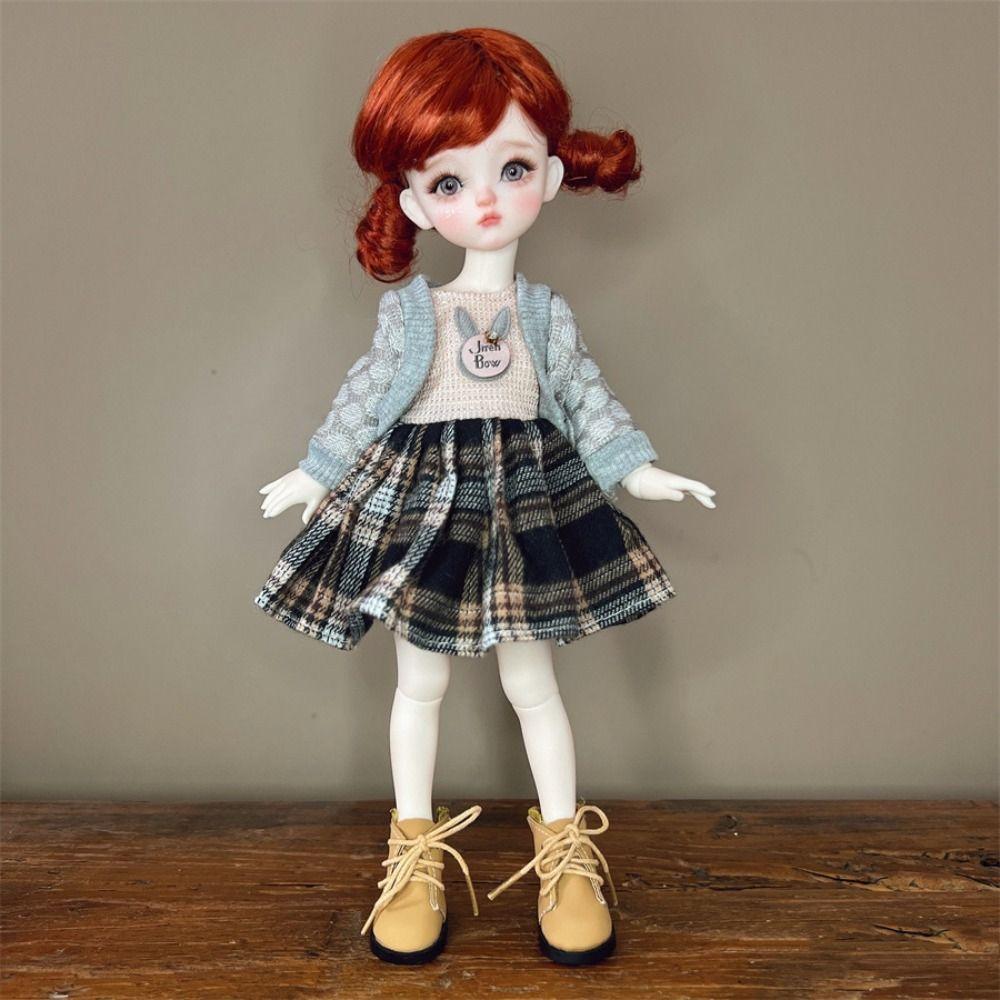 Casual Wear BJD Doll Outfit Dress Up Doll Lolita Dress Fashion 30cm Doll Clothes  Girl Gifts