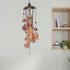Chicken Wind Chime Hanging Ornament Birthday Gift Grandma Indoor Outdoor Decor Metal Windchime for