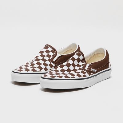 Classic Slip On   Цветной Тири Шоколад Vn000bvz7yo1