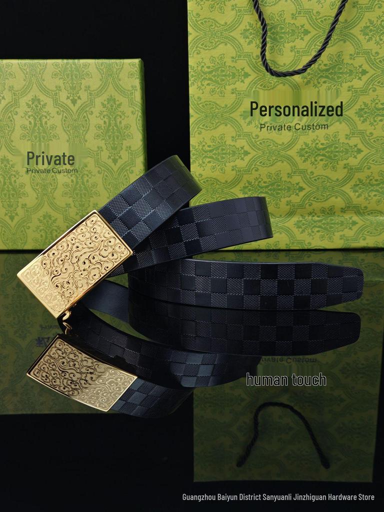 Мужская автоматическая пряжка для ремня из нержавеющей стали Xiangyun