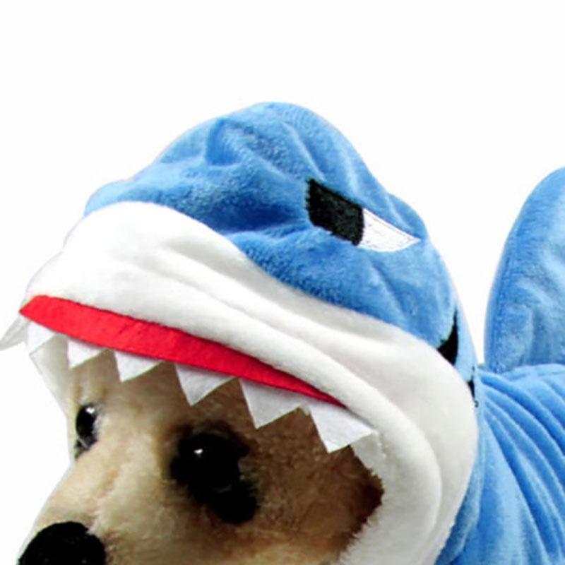 Fashionable Shark Jaw Puppy Coat Jacket For Dogs Ideal For Halloween Costumes