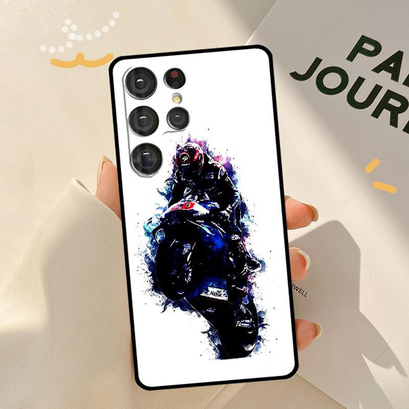 Moto NO.20 Fabio Quartararo Case For Samsung Galaxy S23 S21 S22 Ultra Note 20 S20 FE S8 S9 S10 Note 10 Plus Phone Shell