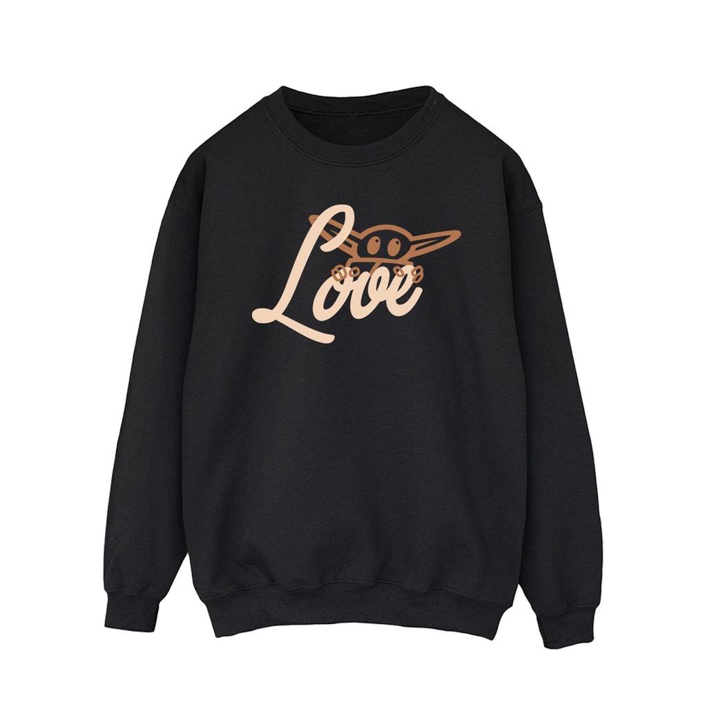 Star Wars Mens Grogu Love Sweatshirt