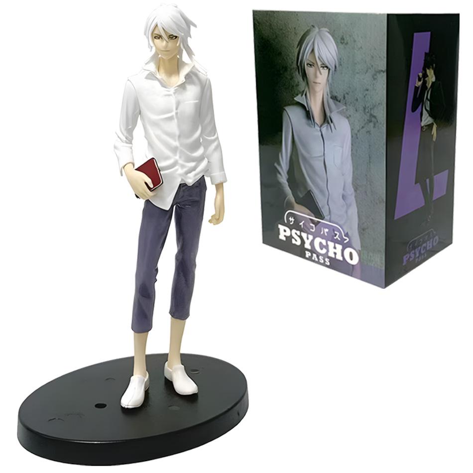 PSYCHO-PASS 18 см Макисима Шоуго и Когами Синъя Аниме ПВХ Фигурка Действия Крутые Коллекционные Куклы Настольное Украшение