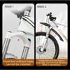 ROCKBROS Горный велосипед Крыло Широкое Быстросъемное 26-29 дюймов Прочное Инновационная установка Крыло Велосипедные аксессуары