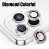 3Pcs Metal Ring Camera Lens Protector Glass For iPhone 16 15 14 13 Pro Max Plus Lens Protection Film For iPhone 15 14 PM 13 Mini 4