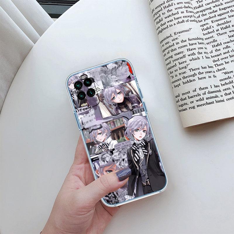 Прозрачный чехол для телефона Twisted Wonderland для Motorola Moto E22I E22S E22 E32 E40 E7 E7I G Plus Power Play Stylus G22 G14