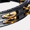 MEINL перкуссионный тамбурин традиционный ABS тамбурин латунный звон черный TMT1B-BK []