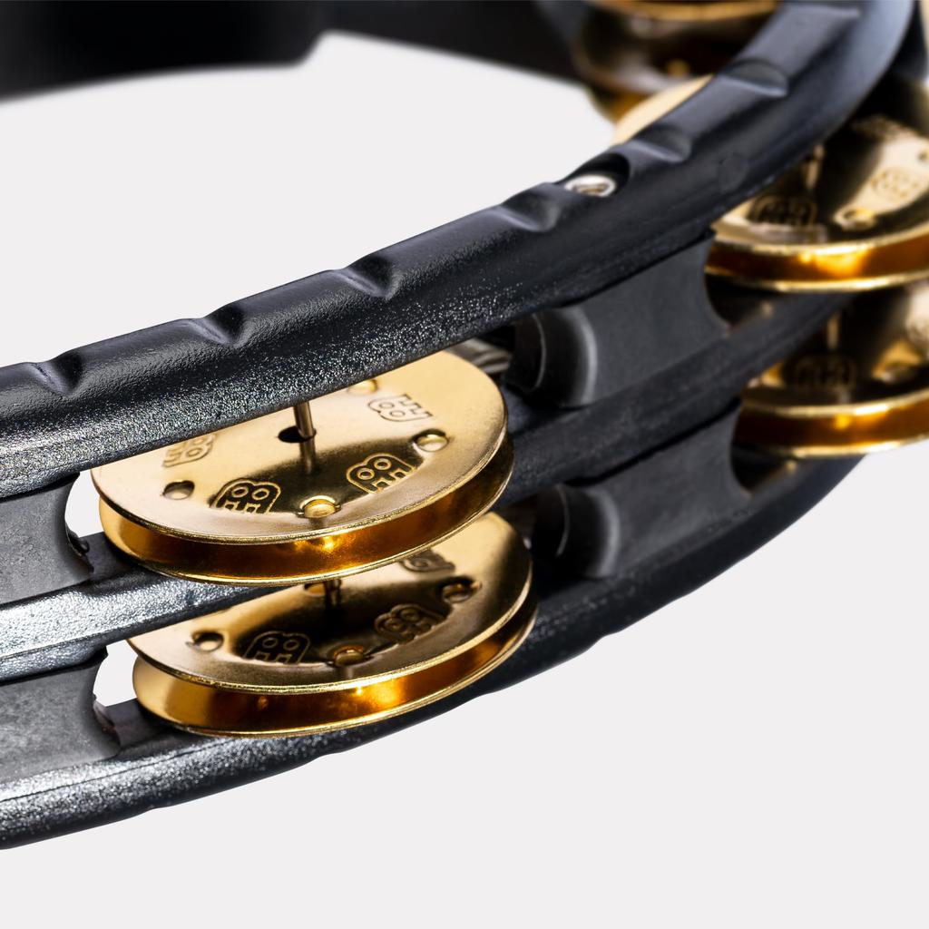 MEINL перкуссионный тамбурин традиционный ABS тамбурин латунный звон черный TMT1B-BK []