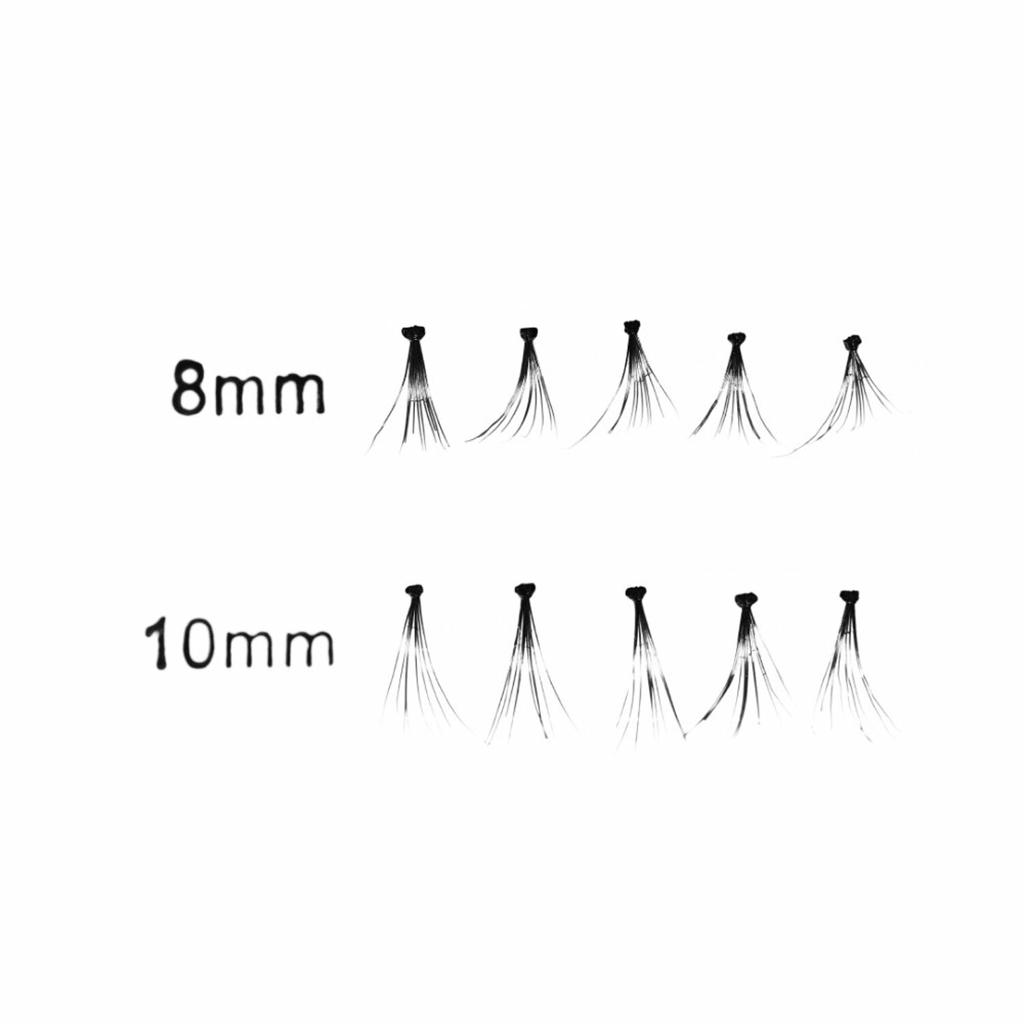 FILLIMILLI Натуральные ресницы Mini Black(30P) N