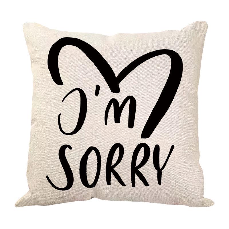 Новая наволочка с рисунком любовного письма ко Дню святого Валентина, наволочка для диванной подушки