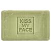Kiss My Face, мыло с чистым оливковым маслом, без отдушек, 3 штуки, 4 унции (115 г) Каждый