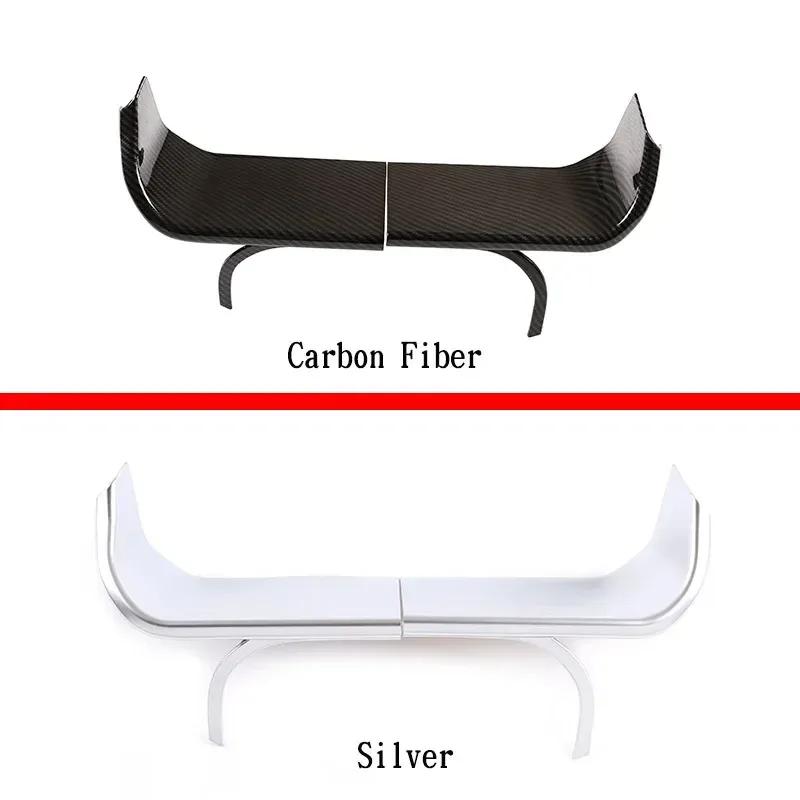 For Land Rover Defender 90 110 130 -2025 ABS Carbon Fiber Car Dashboard Decoration Cover Interior Car Accessories