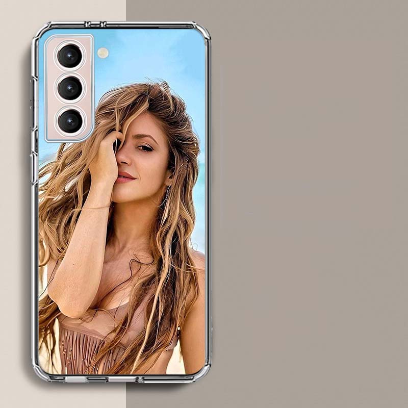 Чехол для телефона S-Shakira Singer для Samsung Galaxy S25 Edge S24 S23 FE S21 S20 S10 Plus S22 S26 Ultra Чехол Прозрачные Чехлы TPU Capa She