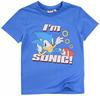SONIC BOY' COTTON T-SHIRT Blue 8 Years FN07B