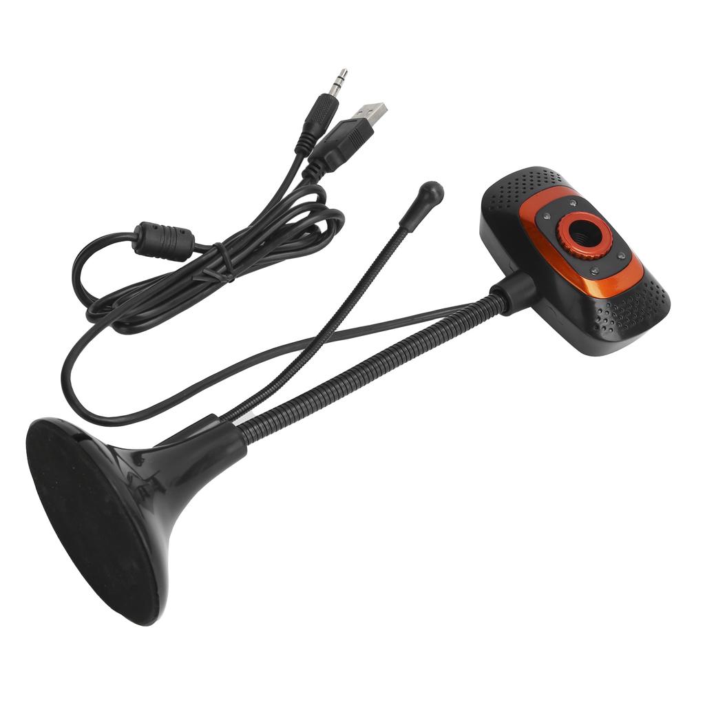 Computer Camera Video USB Webcam DriveFree 640 x 480 Pixels with External Microphone