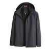 Jacket Men's Spring and Autumn New Hooded Casual Jacket Men's Outdoor Windproof Removable Hood Top Men's Clothing