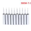 10 шт. 900M-TI паяльные наконечники, острый сменный инструмент для паяльной головки
