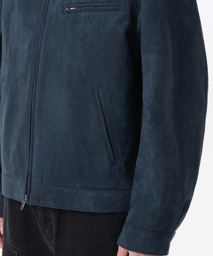 Musinsa Standard Synthetic Suede Work Jacket [Iron Grey]