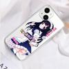 Модный мягкий чехол для телефона с японским мультфильмом «Аниме девушка» для Iphone 14 11 13 Pro Max 12 Mini Xr Xs Max X 7 Plus 8 Se 3, задняя крышка из ТПУ