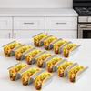 U Shape Taco Holder Stand Stainless Steel Tortilla Stand Professional Taco Rack Tray Restaurant