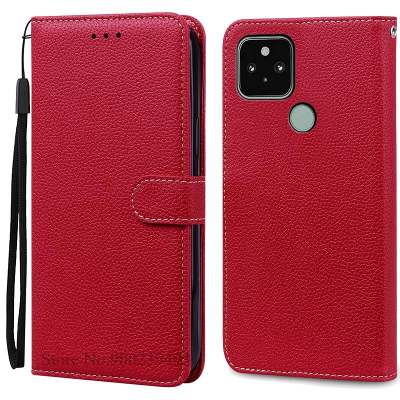 Чехол Pixel 5/Pixel 5A для Google Pixel 5, кожаный чехол-кошелек, чехол для Google Pixel 5A, мягкий силиконовый чехол-кошелек