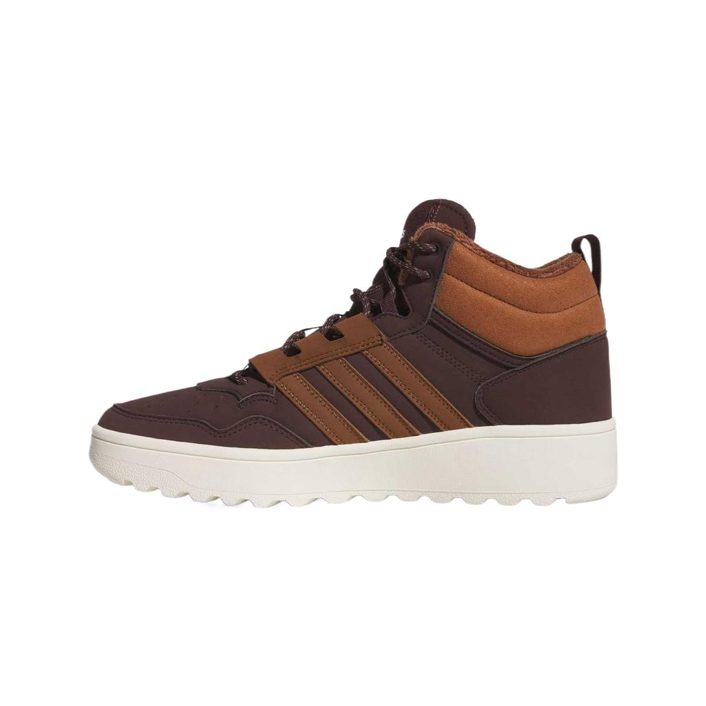 Adidas Hoops 4.0 Trendy Versatile Stylish Synthetic Leather Mid-Top Basketball Shoes Unisex Sneakers JQ5364